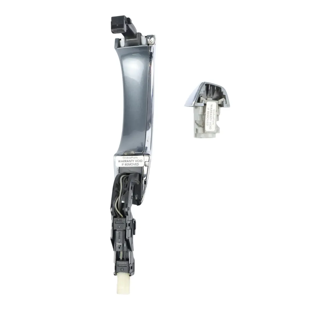 Audi A8L D4 Maniglia Porta Posteriore Sinistra Esterna Grigio Monsoon X7R - SKU 4H0837205C-MOG - Numero di parte 4H0837205C