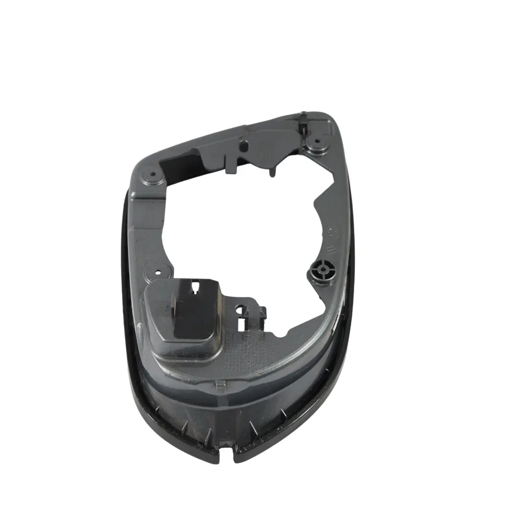 Audi A8 D4 H4 Tür Außenspiegel Rahmen Blende Links Monsun Grau X7R - SKU 4H0857239-MOG - Teilenummer 4H0857239