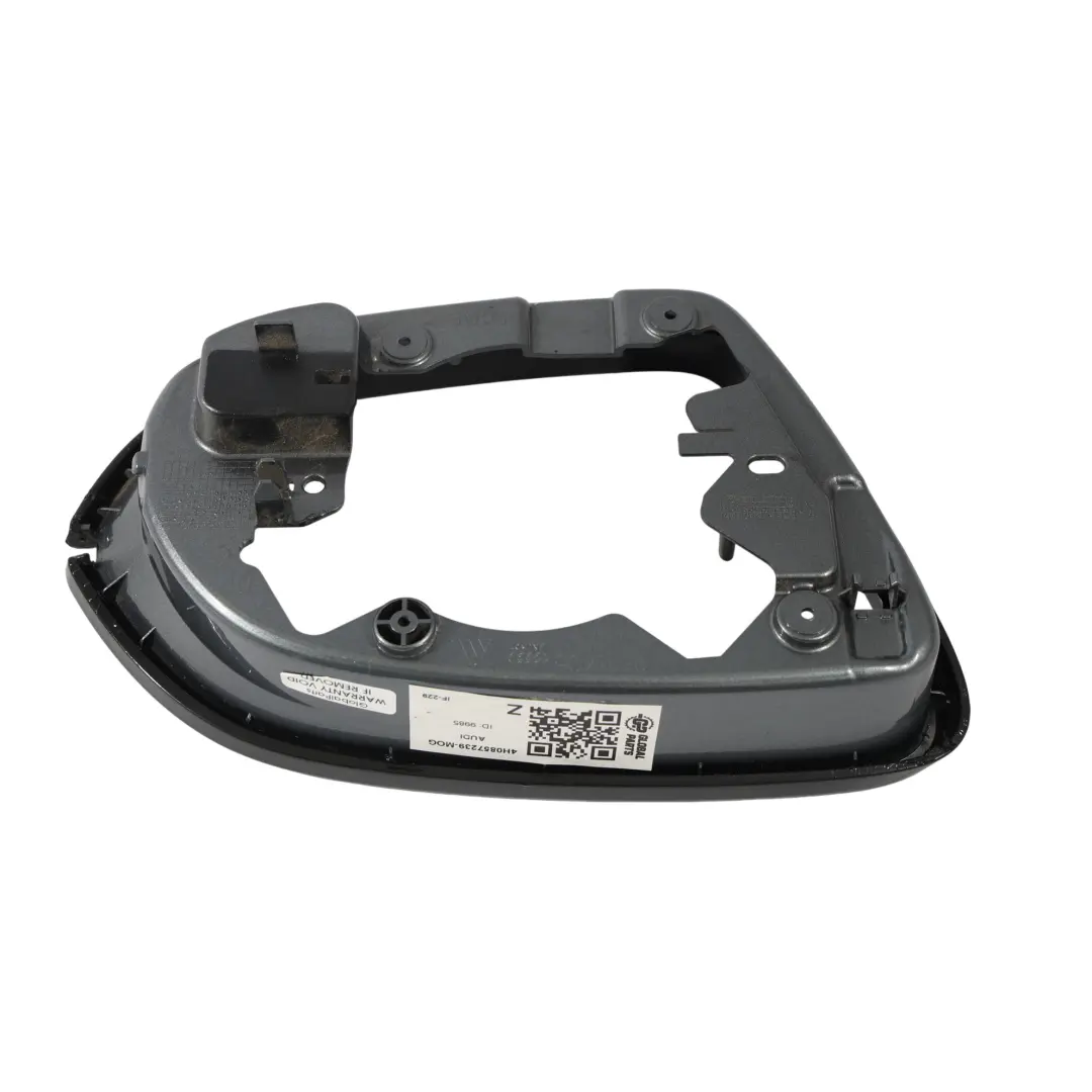 Audi A8 D4 H4 Cornice Specchietto Porta Sinistra Grigio Monsoon X7R - SKU 4H0857239-MOG - Numero di parte 4H0857239
