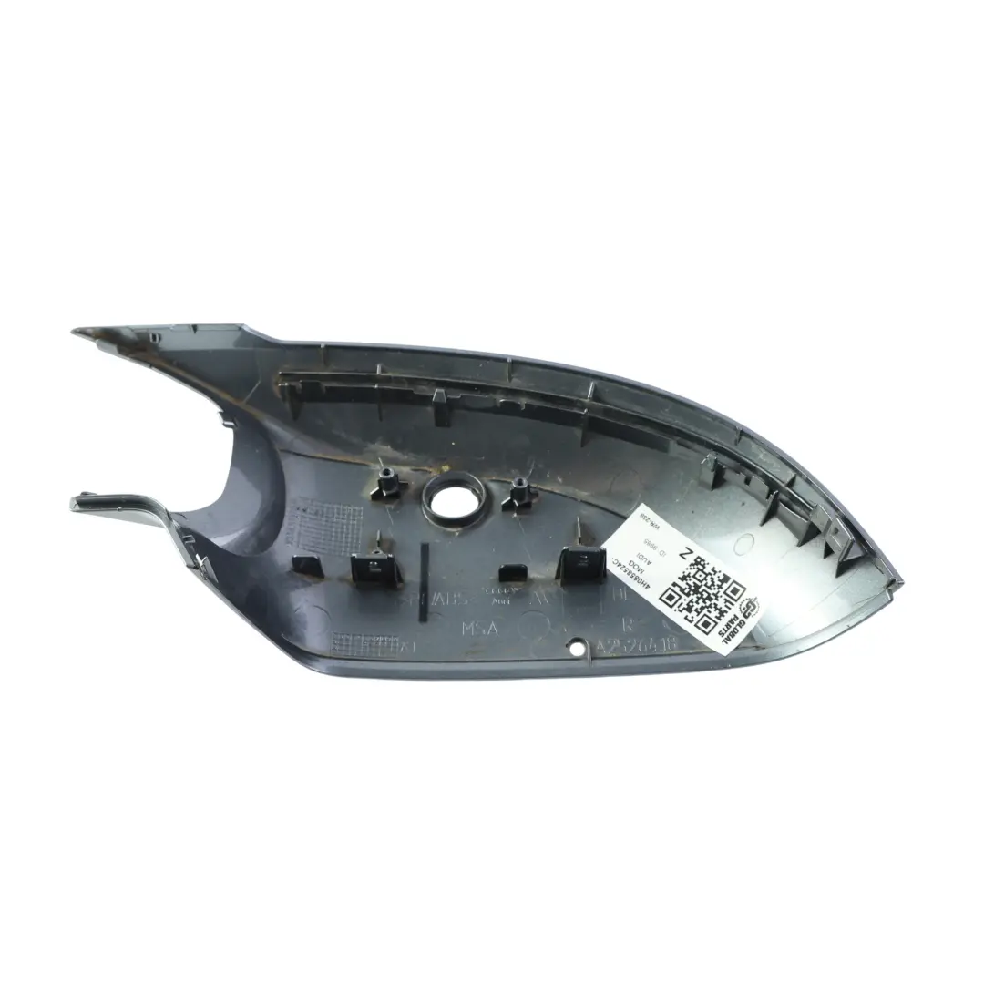 Audi A8 D4 Modanatura Specchietto Destro Grigio Monsone X7R - SKU 4H0858524C-MOG - Numero di parte 4H0858524C