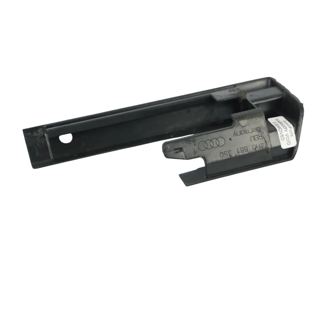 Front Seat Rail Runner Cover Trim Front Right O/S to Audi A8 D4 with Part number 4H0881350 Audi A8 D4 Front Seat Rail Runner Cover Trim Front Right O/S - SKU 4H0881350 - Part number 4H0881350