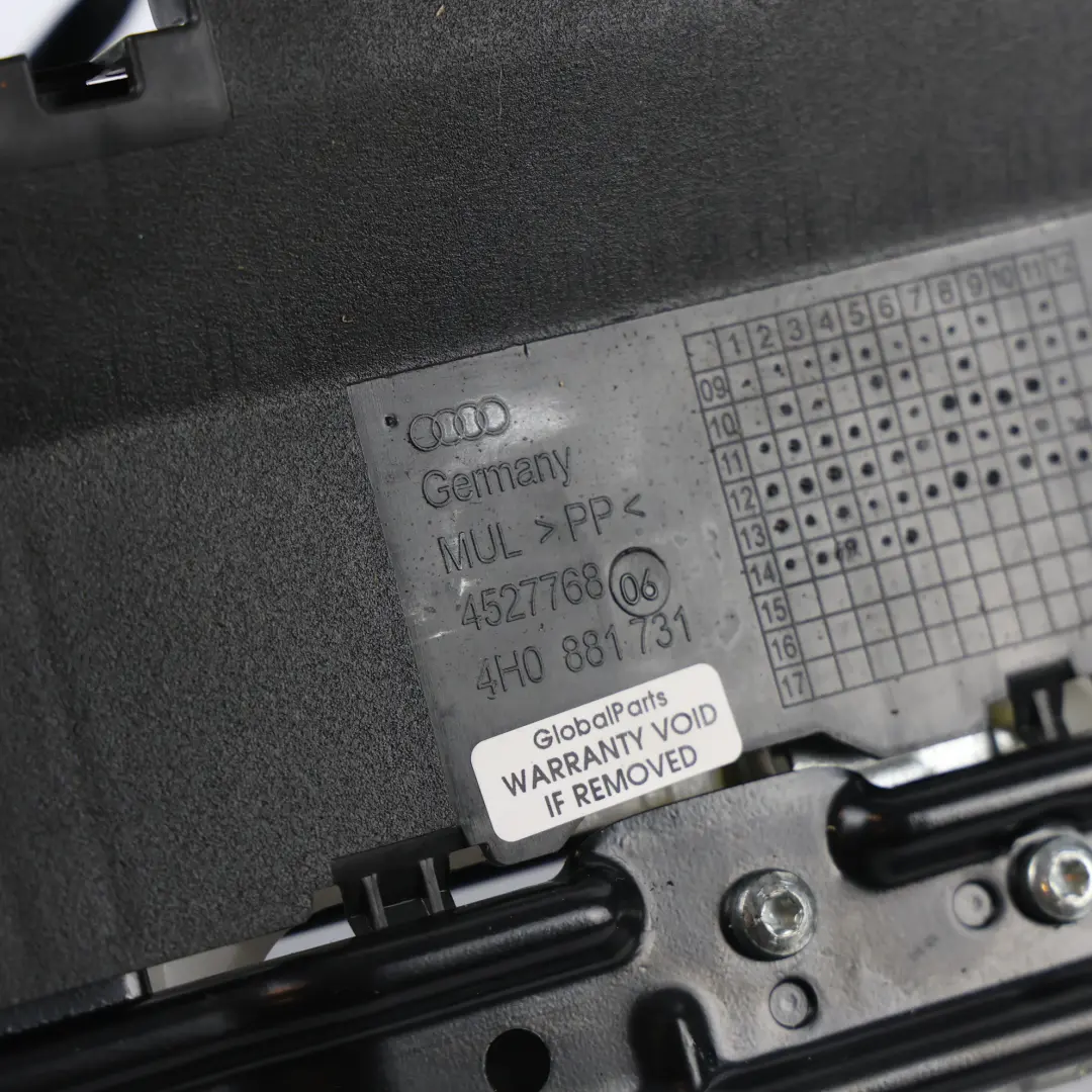 Sitz Kopfstütze Druckverteilungsplatte Links Rechts für Audi A8 D4 mit Teilenummer 4H0881731 Audi A8 D4 Sitz Kopfstütze Druckverteilungsplatte Links Rechts - SKU 4H0881731 - Teilenummer 4H0881731