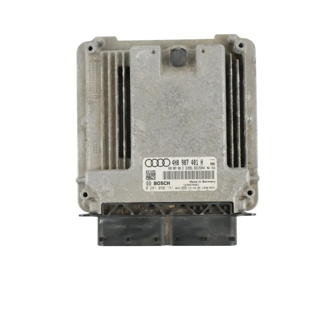 Audi A8 D4 3.0 TDI Quattro CDTA 258HP Engine ECU Kit 4H0907401 BCM + Key + Lock - SKU 4H0907401H-1 - Part number 4H0907401H