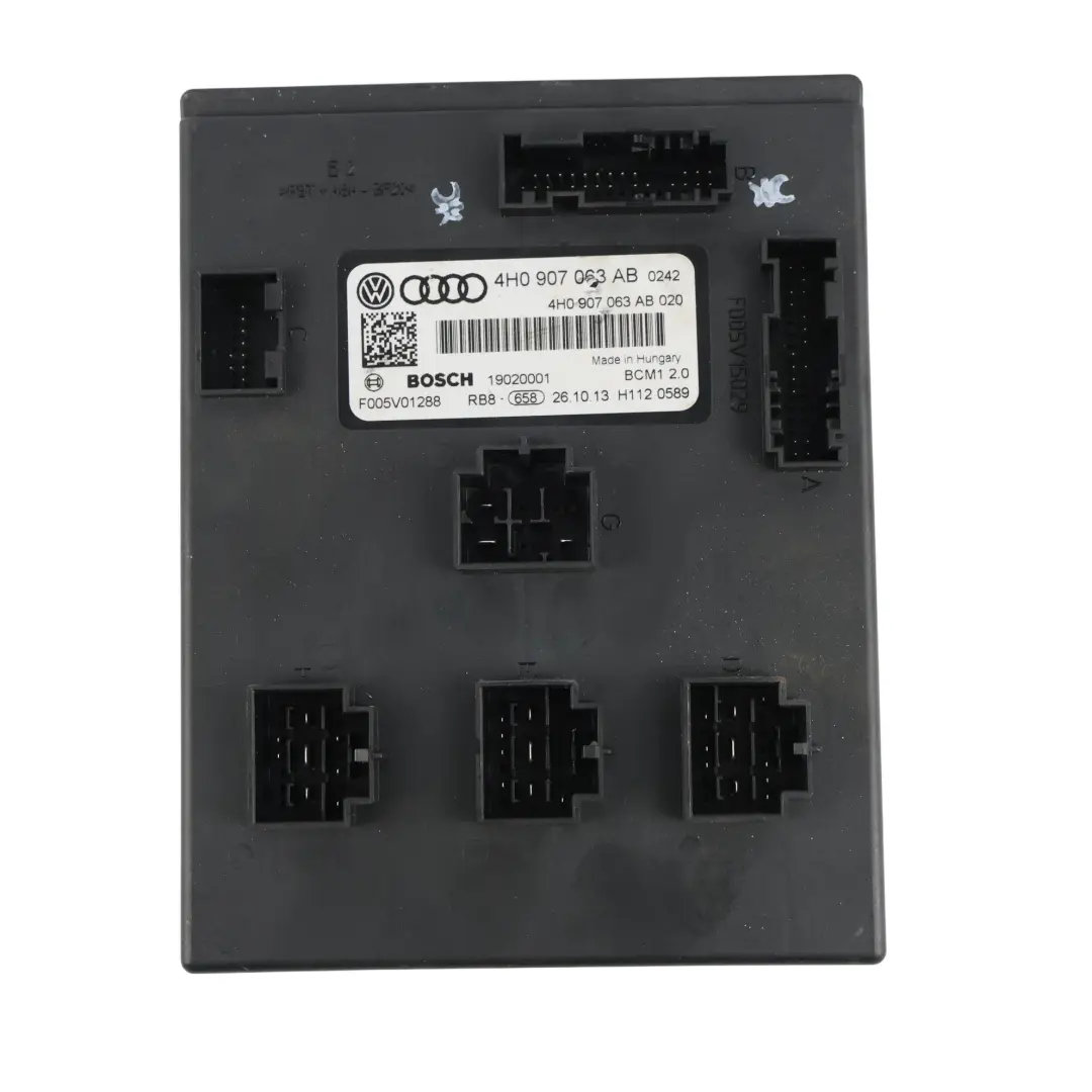 Audi A8 D4 3.0 TDI Quattro CDTA 258HP Kit Calculateur Moteur 4H0907401 BCM - SKU 4H0907401H-1 - Numéro de pièce 4H0907401H