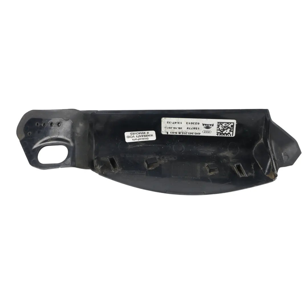 Tail Light Rear Lamp Cover Trim Rear Left N/S to Audi A8 S8 4H D4 with Part number 4H0945255B Audi A8 S8 4H D4 Tail Light Rear Lamp Cover Trim Rear Left N/S - SKU 4H0945255B - Part number 4H0945255B
