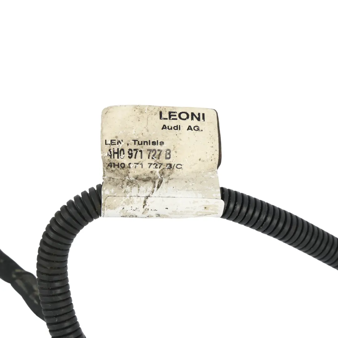 Pump Wiring Loom Harness to Audi A8 4H D4 Quattro Fuel Tank with Part number 4H0971727B Audi A8 4H D4 Quattro Fuel Tank Pump Wiring Loom Harness - SKU 4H0971727B - Part number 4H0971727B