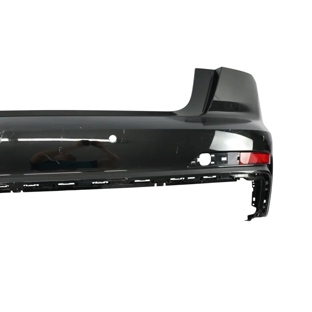Audi A6 C8 Sedan Zderzak Tylny Osłona Mythical Black Czarny Metalik - Y9T - SKU 4K5807067G-MYB - Numer Części 4K5807067G