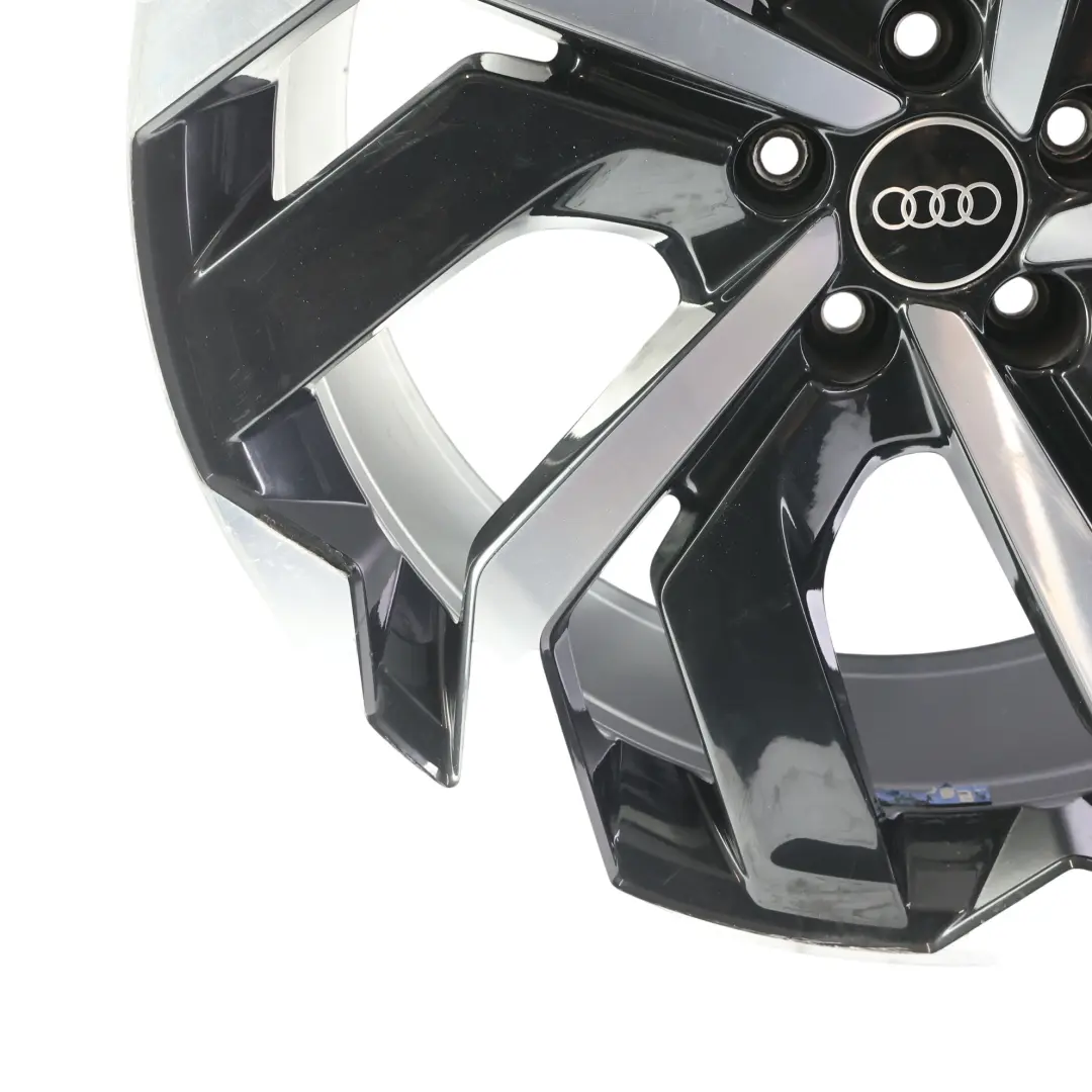 Alloy Wheel Rim Bicolour 21" 9.5J ET:36 to Audi Q8 E-Tron with Part number 4KE601025A Audi Q8 E-Tron Alloy Wheel Rim Bicolour 21" 9.5J ET:36 - SKU 4KE601025A-2 - Part number 4KE601025A