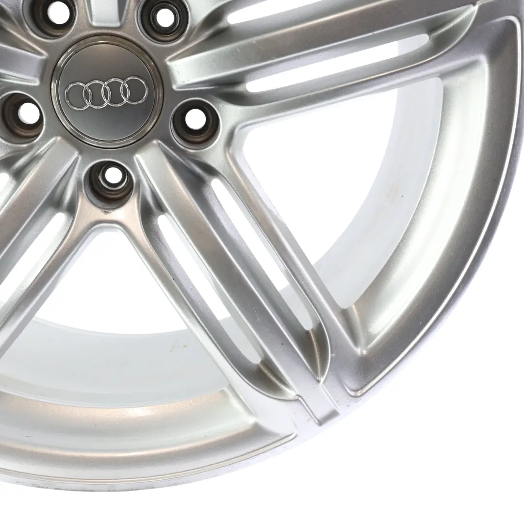 Audi Q7 4L Silver Alloy Wheel Rim 21" 10J ET:44 Speedline Star Spoke - SKU 4L0601025AE-1 - Part number 4L0601025AE