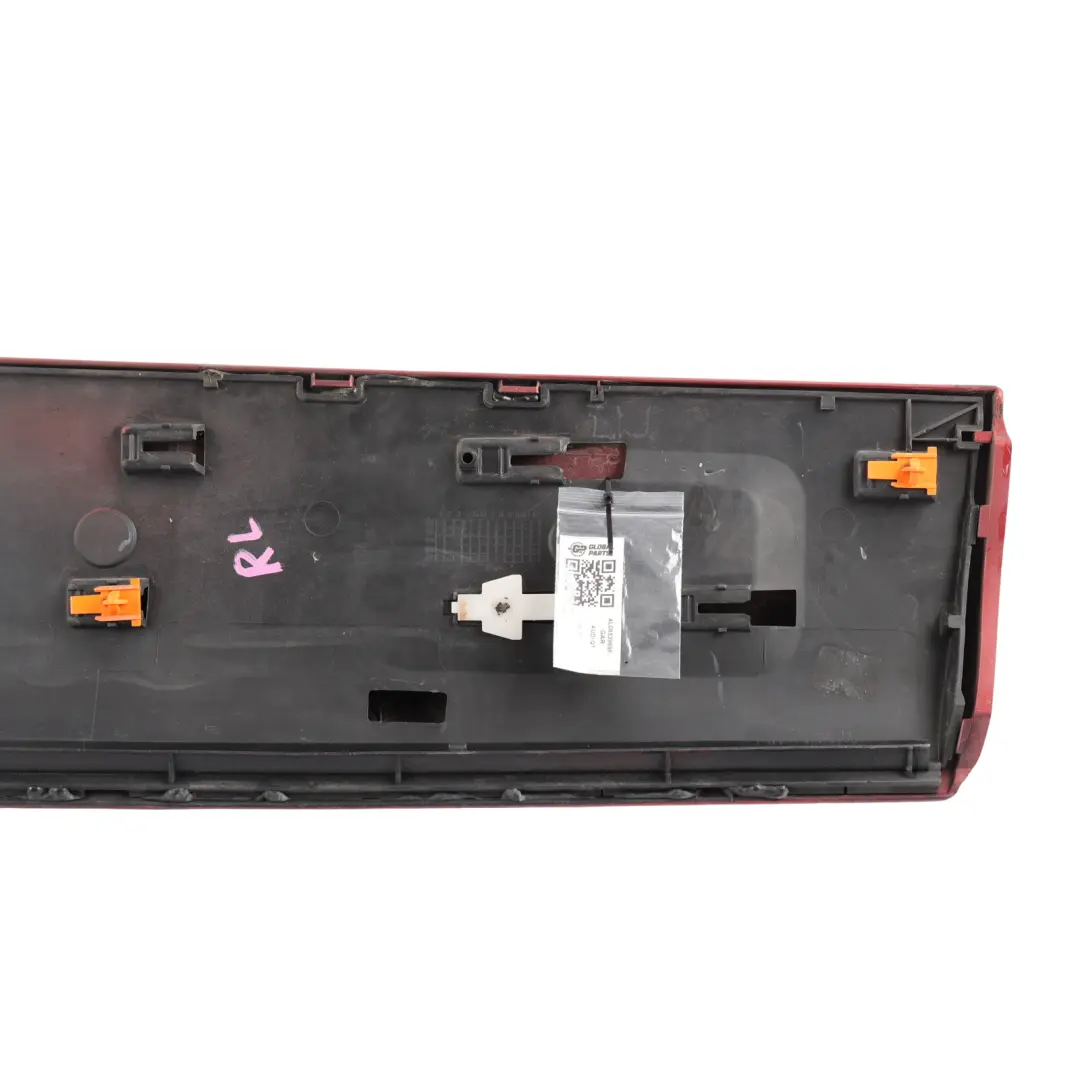 Audi Q7 4L Door Sill Cover Moulding Strip Rear Left N/S Garnet Red Pearl - Z3F - SKU 4L0853969F-GAR - Part number 4L0853969F