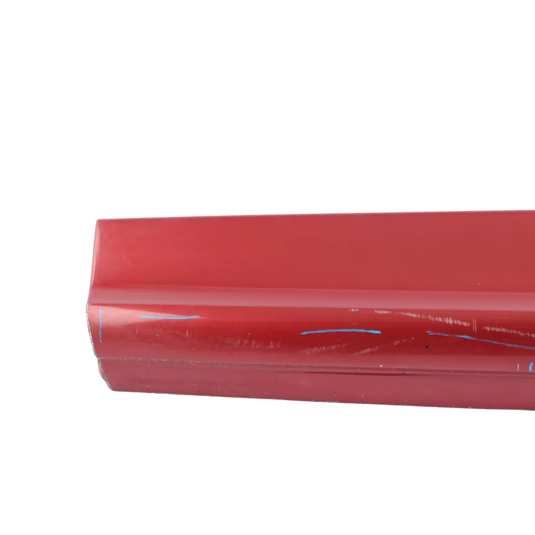 Door Sill Cover Moulding Strip Rear Left N/S Garnet Red Pearl - Z3F to Audi Q7 4L with Part number 4L0853969F Audi Q7 4L Door Sill Cover Moulding Strip Rear Left N/S Garnet Red Pearl - Z3F - SKU 4L0853969F-GAR - Part number 4L0853969F