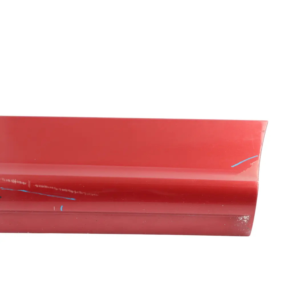 Audi Q7 4L Door Sill Cover Moulding Strip Rear Left N/S Garnet Red Pearl - Z3F - SKU 4L0853969F-GAR - Part number 4L0853969F
