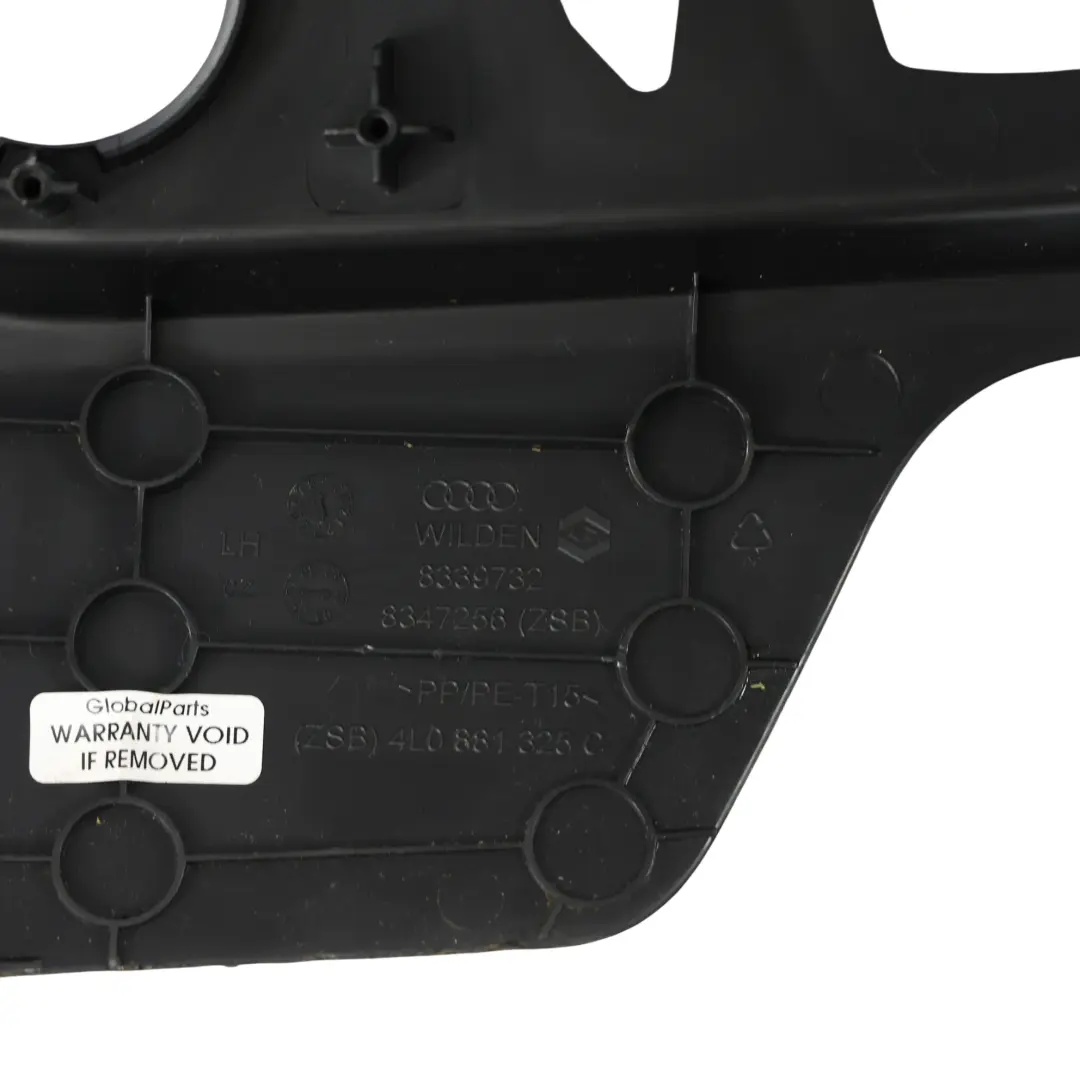 Sitzverkleidung Unten Vorne Links Schwarz für Audi Q7 4L mit Teilenummer 4L0881325C Audi Q7 4L Sitzverkleidung Unten Vorne Links Schwarz - SKU 4L0881325C - Teilenummer 4L0881325C