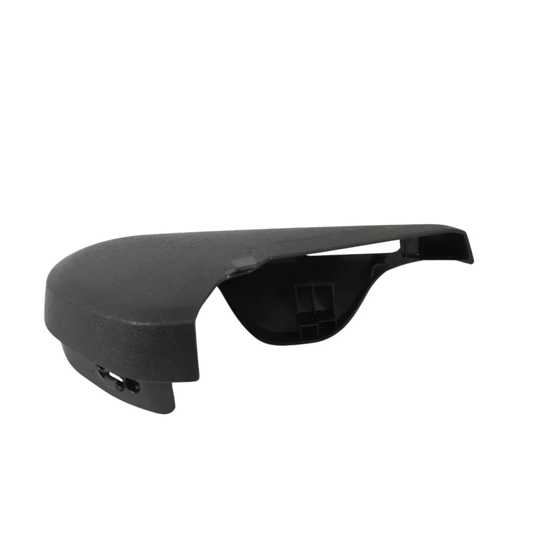Audi Q7 4L Front Seat Frame Trim Cover Right O/S Outer Panel Black - SKU 4L0881608A - Part number 4L0881608A