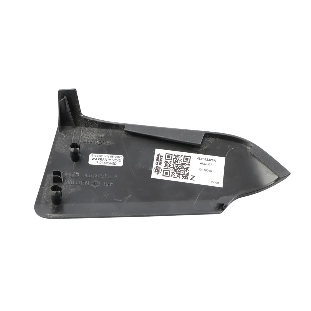 Inner Blank Trim Cover Cap Front Left Seat N/S Right Part to Audi Q7 4L with Part number 4L0882328A Audi Q7 4L Inner Blank Trim Cover Cap Front Left Seat N/S Right Part - SKU 4L0882328A - Part number 4L0882328A