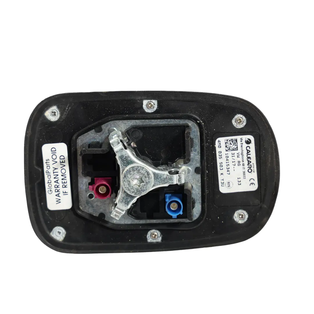 Audi Q2 GA Antena Techo Tiburón Rojo Tango Metalizado Y3U - SKU 4M0035503K-TAR - Número de pieza 4M0035503K