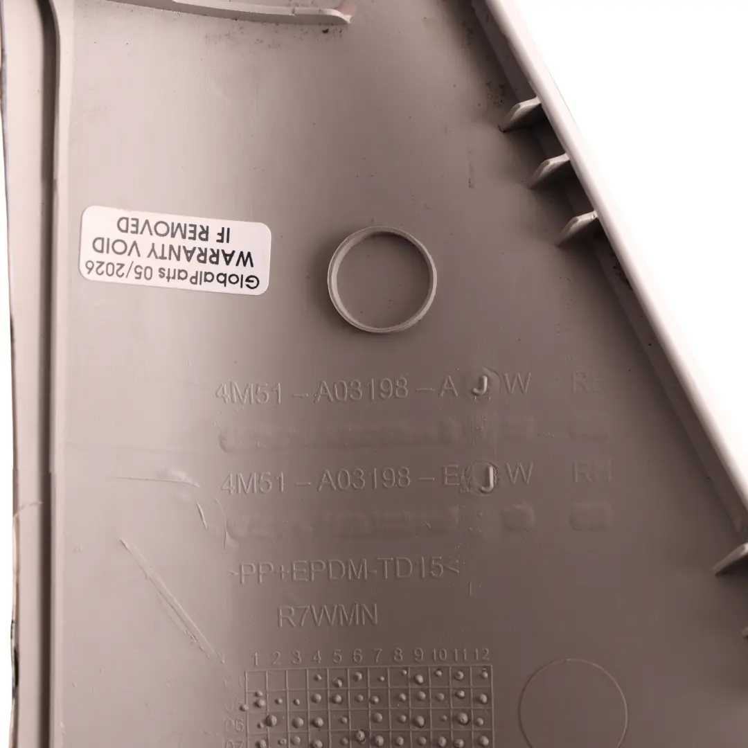 Mk2 A-Pillar Column Trim Cover Front Right O/S Grey to Ford Focus with Part number 4M51-A03198-AJ Ford Focus Mk2 A-Pillar Column Trim Cover Front Right O/S Grey - SKU 4M51-A03198-AJ-1 - Part number 4M51-A03198-AJ