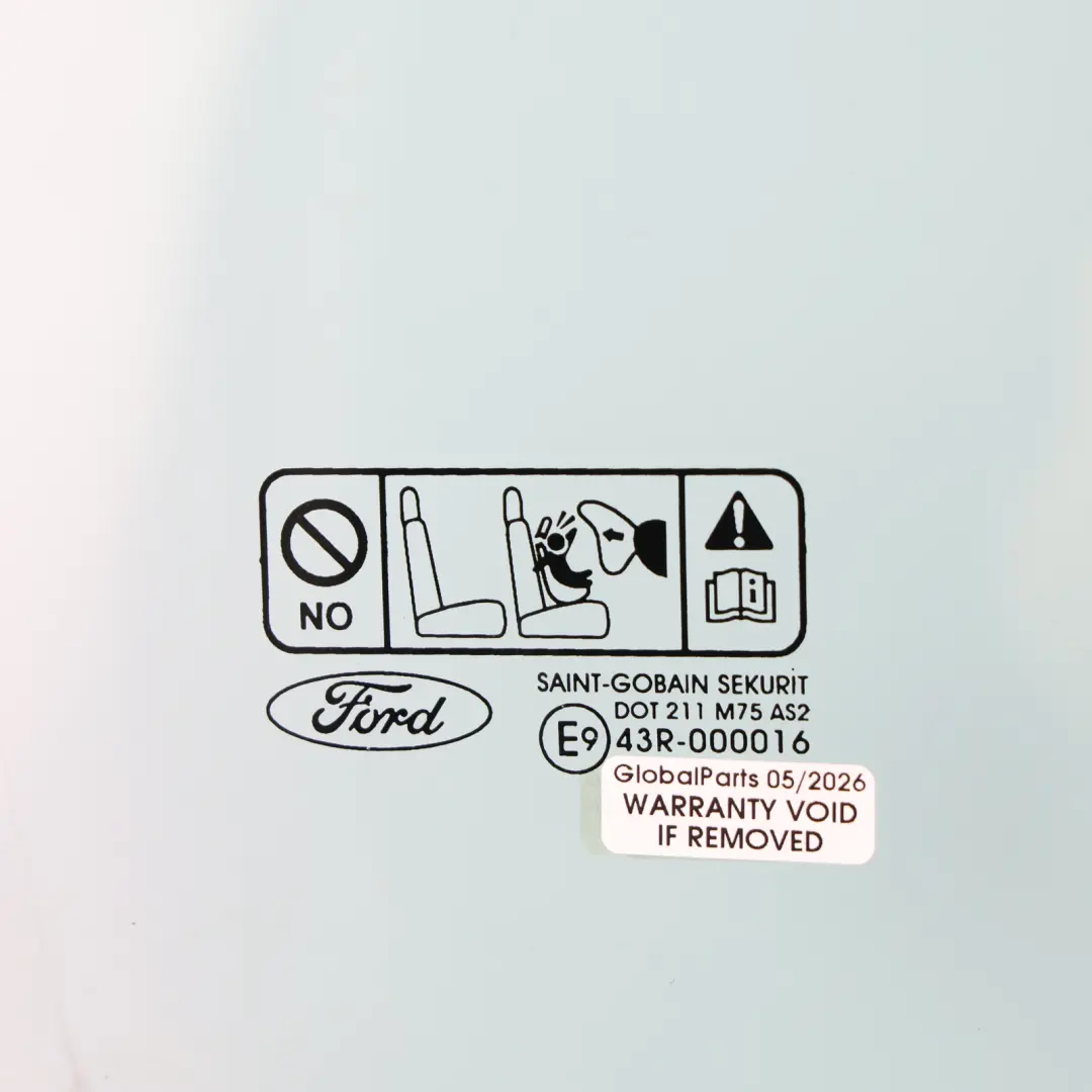 Mk2 Door Window Glass Glazing Front Right O/S AS2 to Ford Focus with Part number 4M51-A21410-AE Ford Focus Mk2 Door Window Glass Glazing Front Right O/S AS2 - SKU 4M51-A21410-AE - Part number 4M51-A21410-AE