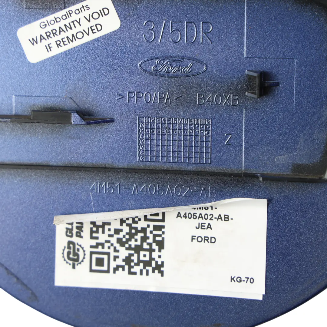 Ford Focus MK2 Kraftstoff Tankklappe Abdeckung Jeans Metallic - SKU 4M51-A405A02-AB-JEA - Teilenummer 4M51-A405A02-AB