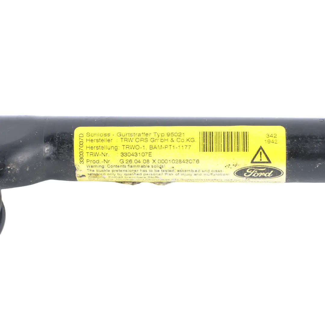 MK2 Fibbia Cintura Sicurezza Anteriore Sinistra per Ford Focus con numero di parte 4M51-A61209-BH Ford Focus MK2 Fibbia Cintura Sicurezza Anteriore Sinistra - SKU 4M51-A61209-BH - Numero di parte 4M51-A61209-BH