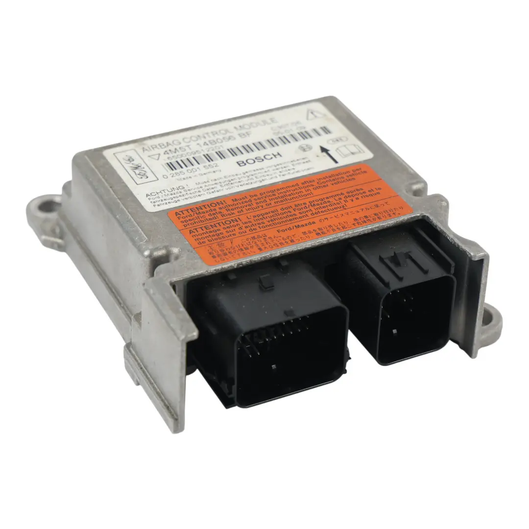 Ford Focus MK2 Module Contrôle Airbag ECU Bosch - SKU 4M5T-14B056-BF - Numéro de pièce 4M5T-14B056-BF