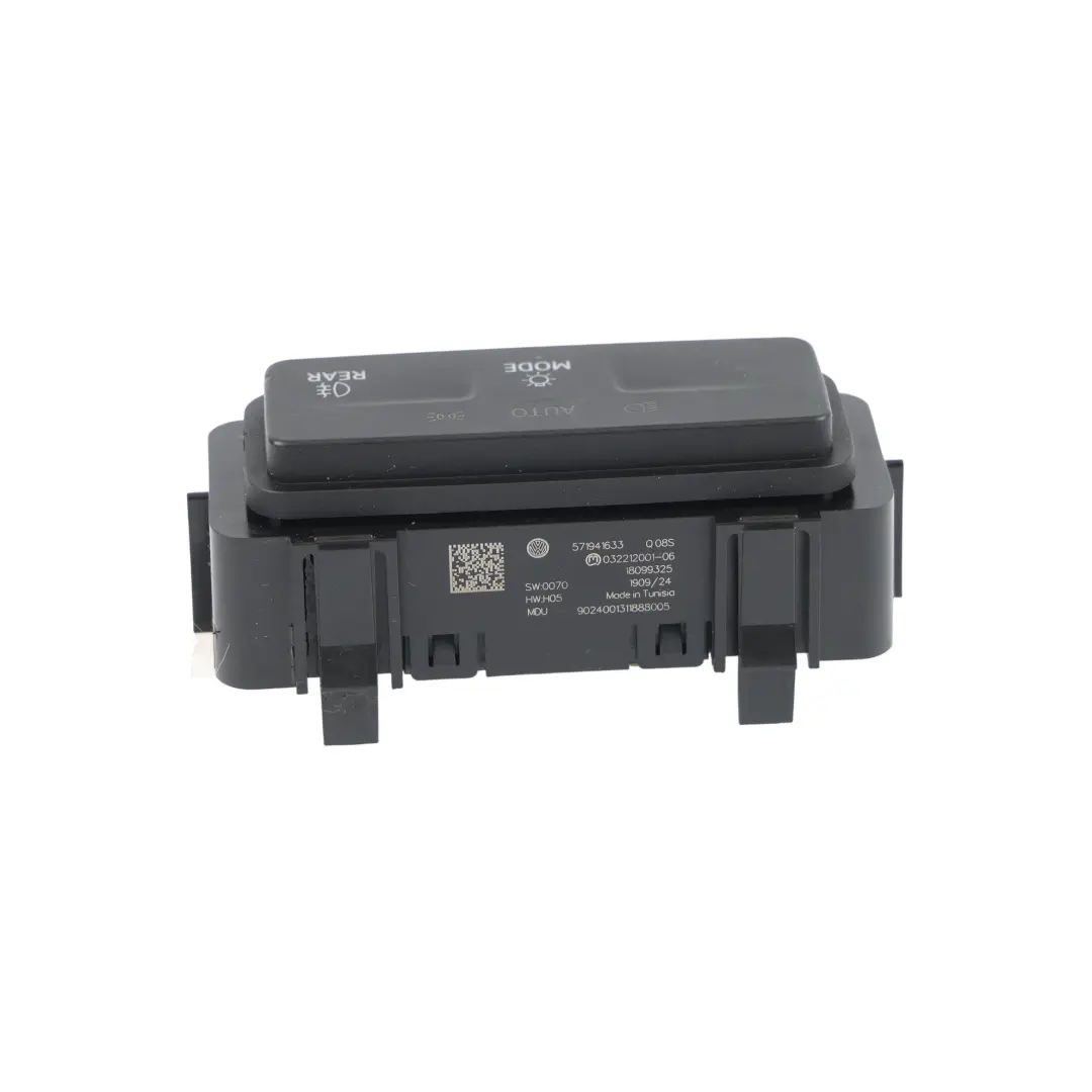 Volkswagen Crafter MK2 SY Pulsanti Interruttore Fari Centralina - SKU 571941633 - Numero di parte 571941633