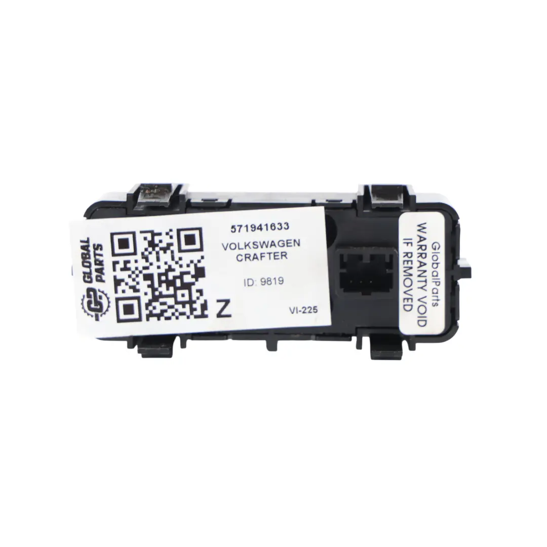 Volkswagen Crafter MK2 SY Pulsanti Interruttore Fari Centralina - SKU 571941633 - Numero di parte 571941633