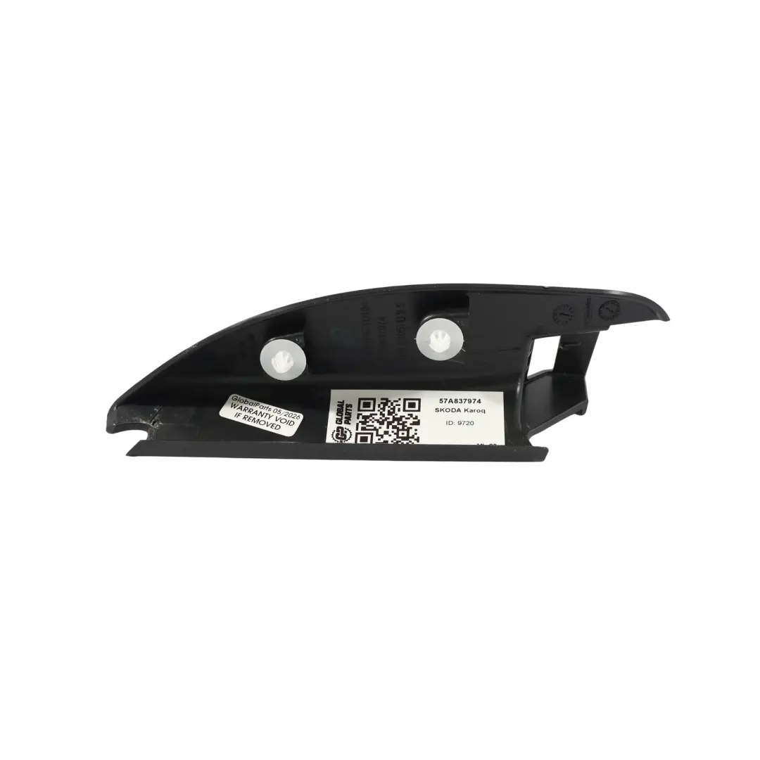Copertura Specchietto Interno Anteriore Destro per Skoda Karoq ND con numero di parte 57A837974 Skoda Karoq ND Copertura Specchietto Interno Anteriore Destro - SKU 57A837974 - Numero di parte 57A837974