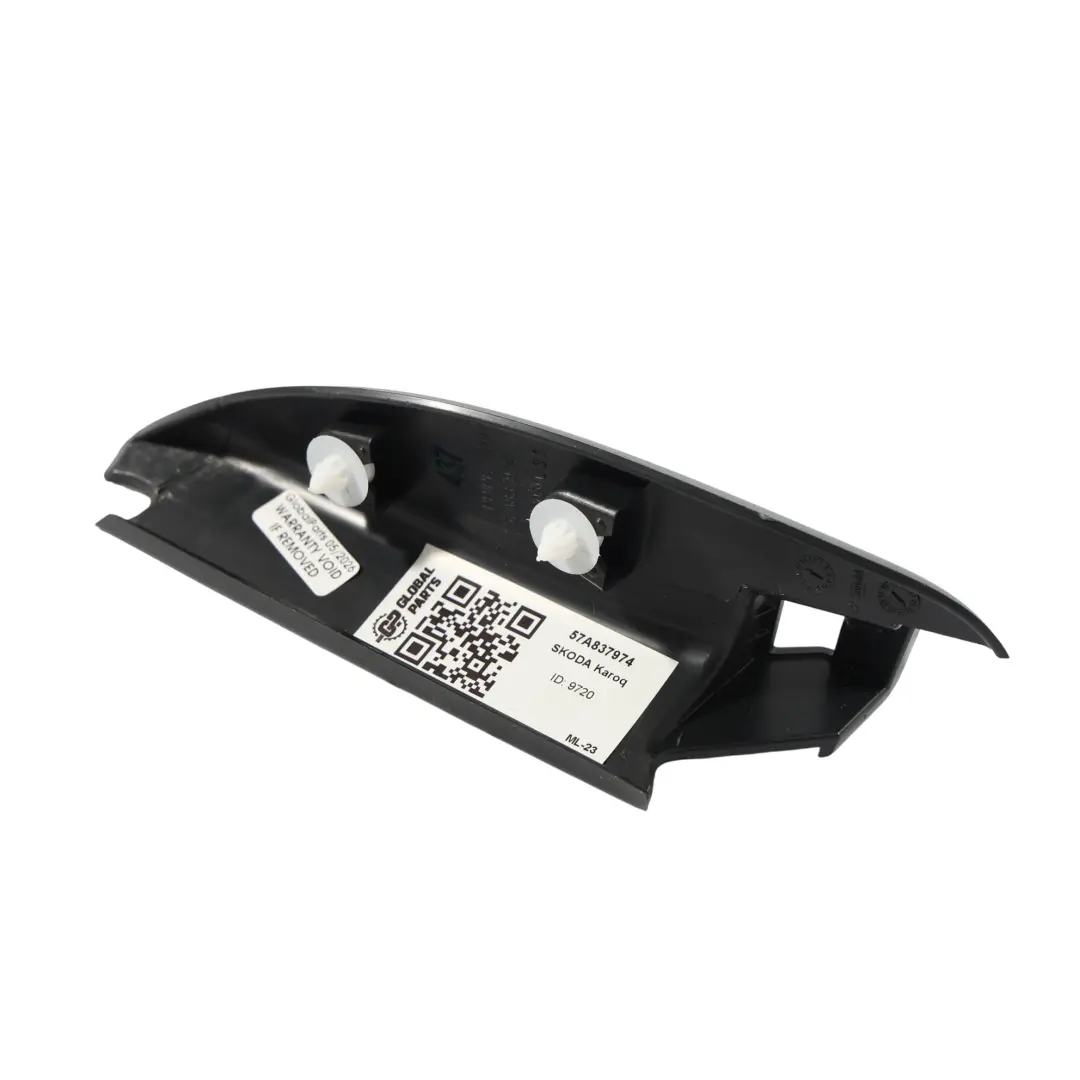Osłona Lusterka Wewnętrzna Przednia Prawa do Skoda Karoq ND o numerze 57A837974 Skoda Karoq ND Osłona Lusterka Wewnętrzna Przednia Prawa - SKU 57A837974 - Numer Części 57A837974