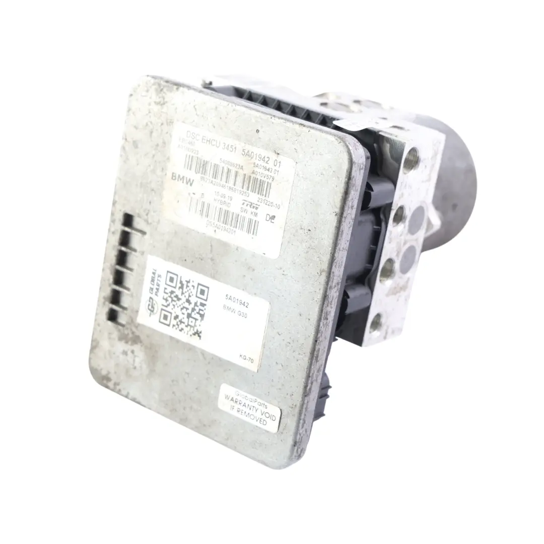BMW G30 G31 Unidad Control Bomba ABS DSC Freno Híbrido - SKU 5A01942 - Número de pieza 5A01942