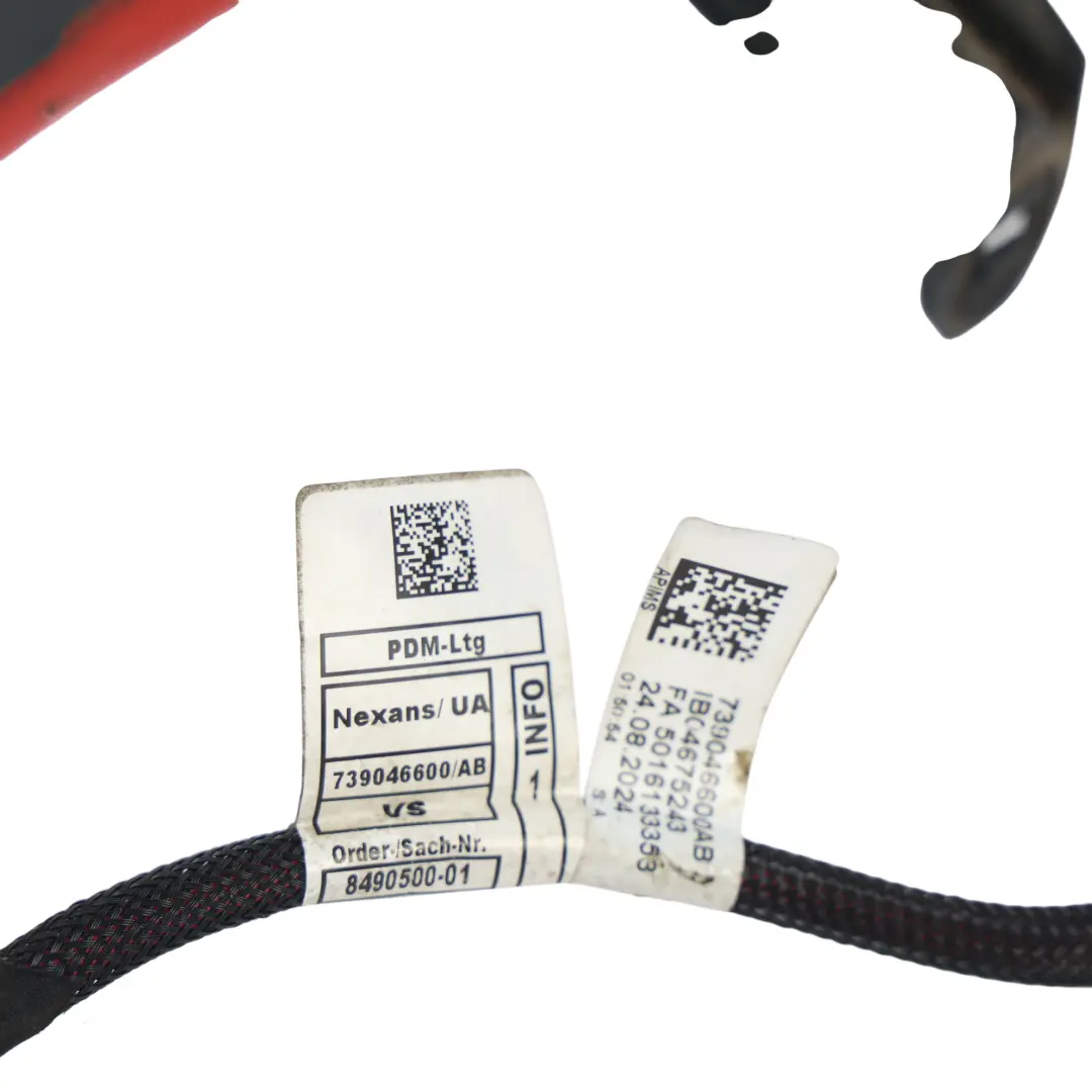 Cable Batería Plus Positivo Bajo Piso para BMW U06 X1 U11 con número de pieza 5A45CD4 BMW U06 X1 U11 Cable Batería Plus Positivo Bajo Piso - SKU 5A45CD4 - Número de pieza 5A45CD4