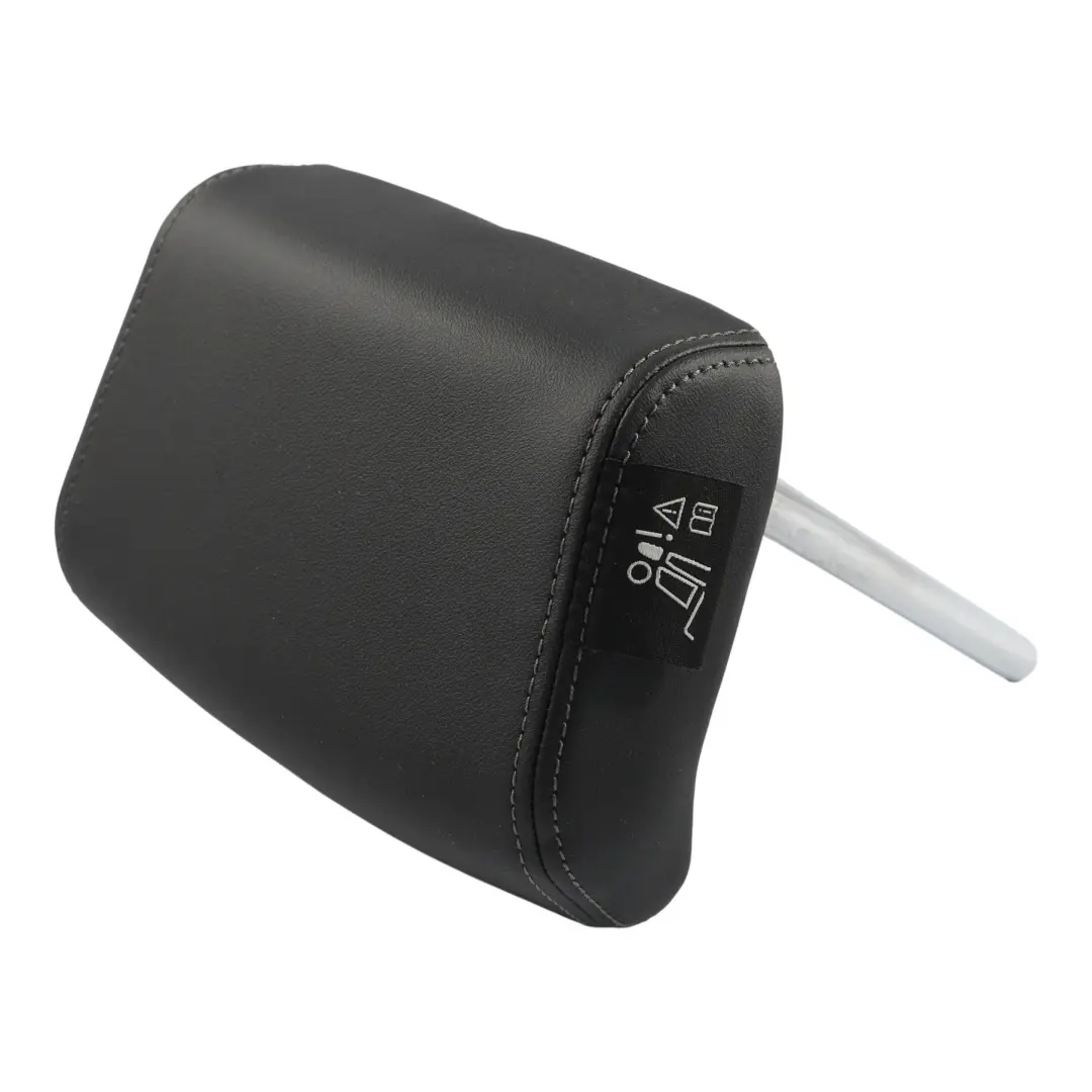 BMW U11 Poggiatesta Sedile Posteriore Centrale Medio Pelle Nero - SKU 5A5F406 - Numero di parte 5A5F406