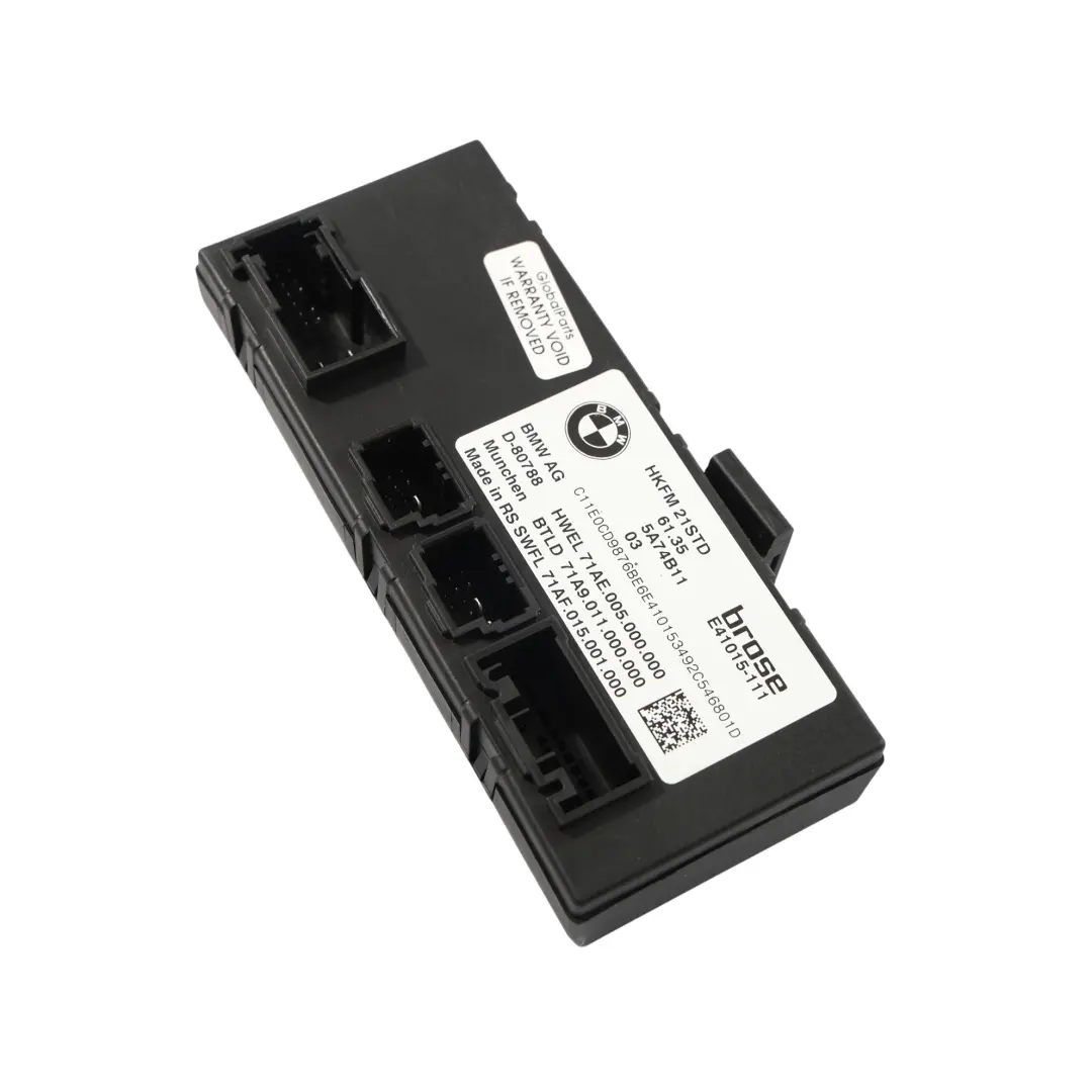 G68 G70 U06 X2 U10 X1 U11 Module ECU Hayon pour BMW G60 à propos du numéro de pièce 5A74B11 BMW G60 G68 G70 U06 X2 U10 X1 U11 Module ECU Hayon - SKU 5A74B11 - Numéro de pièce 5A74B11