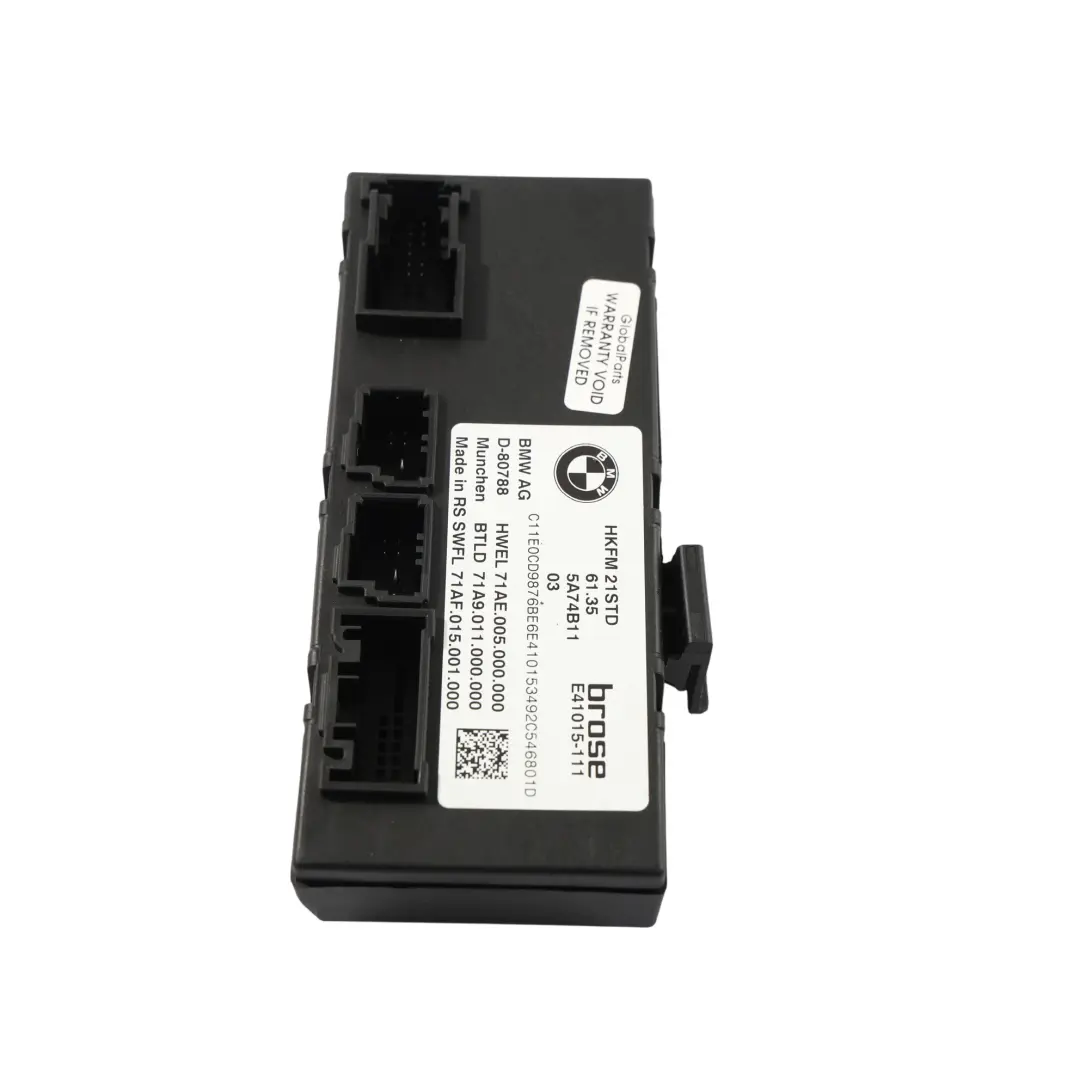BMW G60 G68 G70 U06 X2 U10 X1 U11 Tailgate Lift Control Module ECU - SKU 5A74B11 - Part number 5A74B11