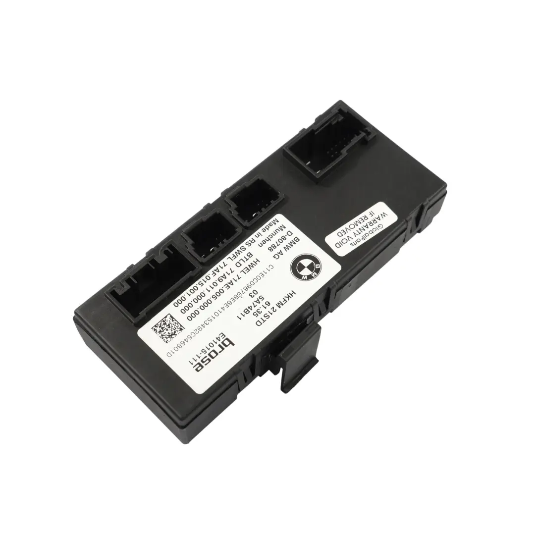 G68 G70 U06 X2 U10 X1 U11 Modulo ECU Portellone per BMW G60 con numero di parte 5A74B11 BMW G60 G68 G70 U06 X2 U10 X1 U11 Modulo ECU Portellone - SKU 5A74B11 - Numero di parte 5A74B11
