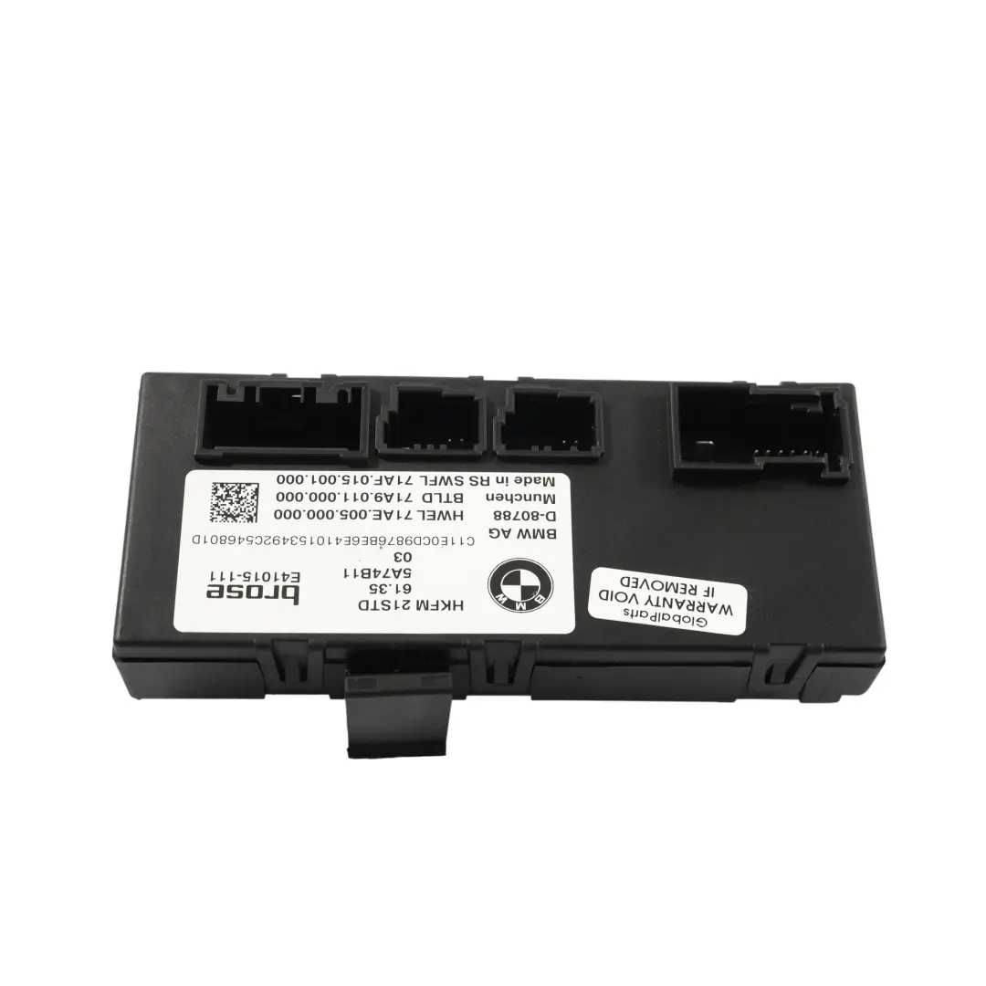 G68 G70 U06 X2 U10 X1 U11 Módulo Control Elevación Portón ECU para BMW G60 con número de pieza 5A74B11 BMW G60 G68 G70 U06 X2 U10 X1 U11 Módulo Control Elevación Portón ECU - SKU 5A74B11 - Número de pieza 5A74B11