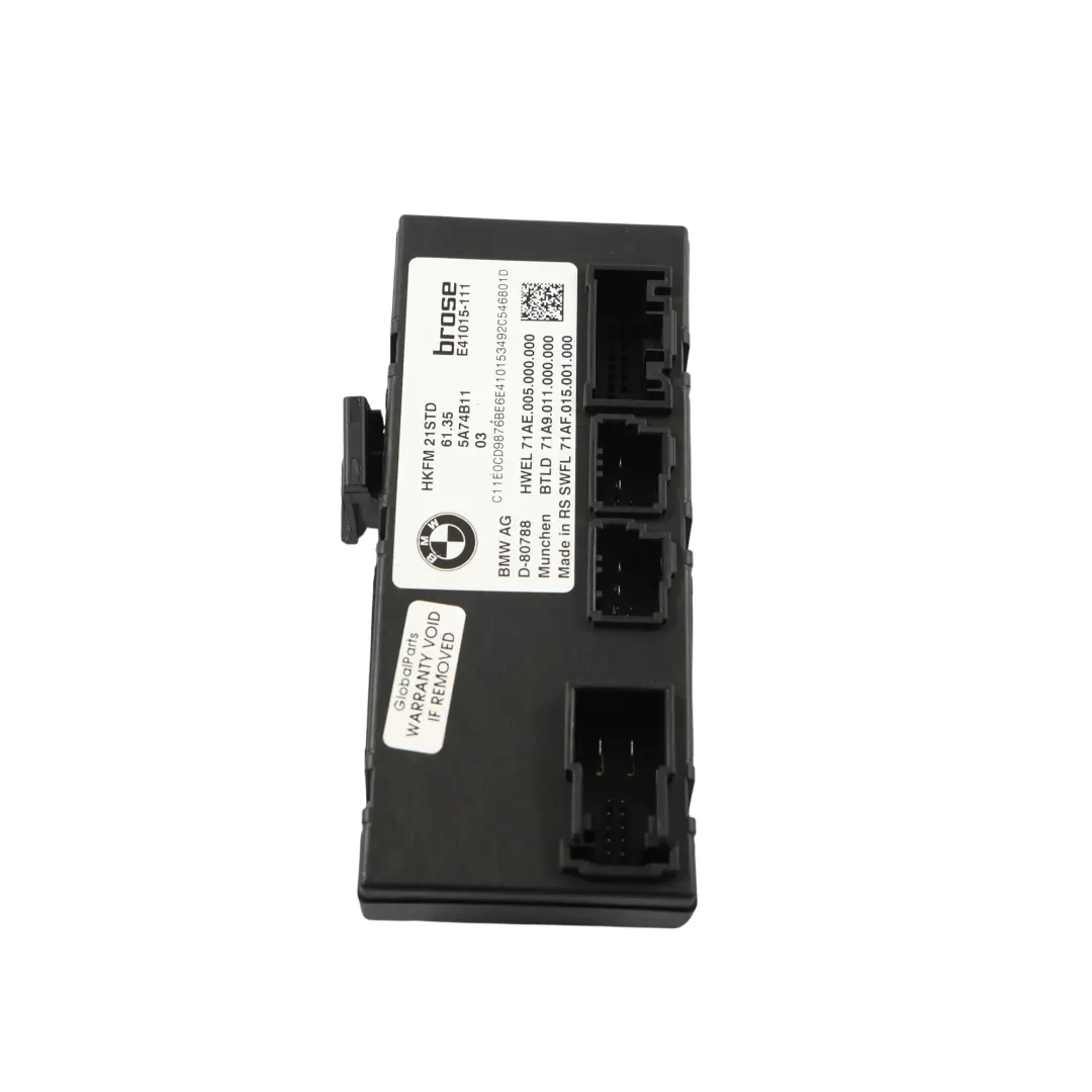 BMW G60 G68 G70 U06 X2 U10 X1 U11 Modulo ECU Portellone - SKU 5A74B11 - Numero di parte 5A74B11