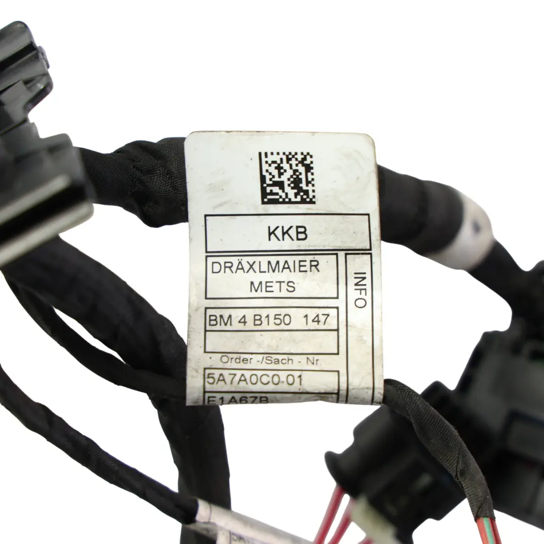 BMW U06 U10 F70 Wiązka Instalacja Silnika Servotronic - SKU 5A7A0B8 - Numer Części 5A7A0B8