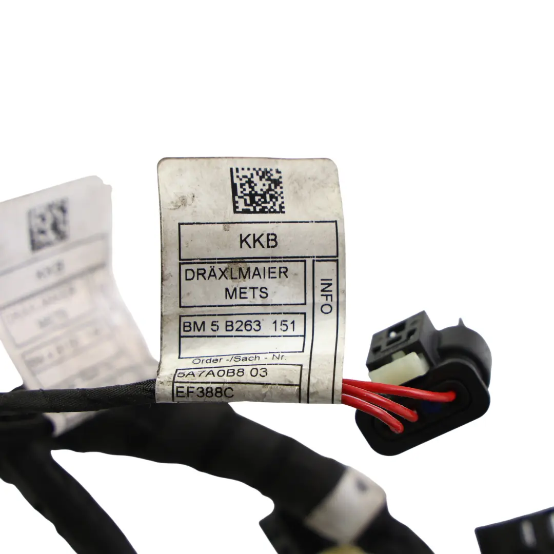 U10 F70 Engine Wiring Wire Harness Loom Servotronic Cable to Bmw U06 with Part number 5A7A0B8 Bmw U06 U10 F70 Engine Wiring Wire Harness Loom Servotronic Cable - SKU 5A7A0B8 - Part number 5A7A0B8