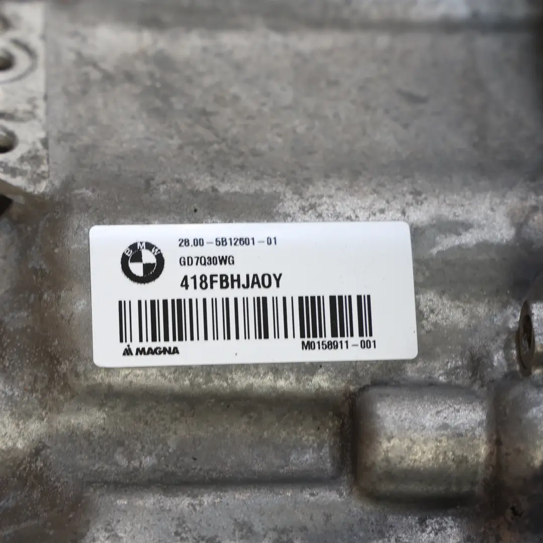 BMW U06 X1 U11 B38X Cambio Automatico DCT GD7Q30KG GARANZIA - SKU 5B12601 - Numero di parte 5B12601