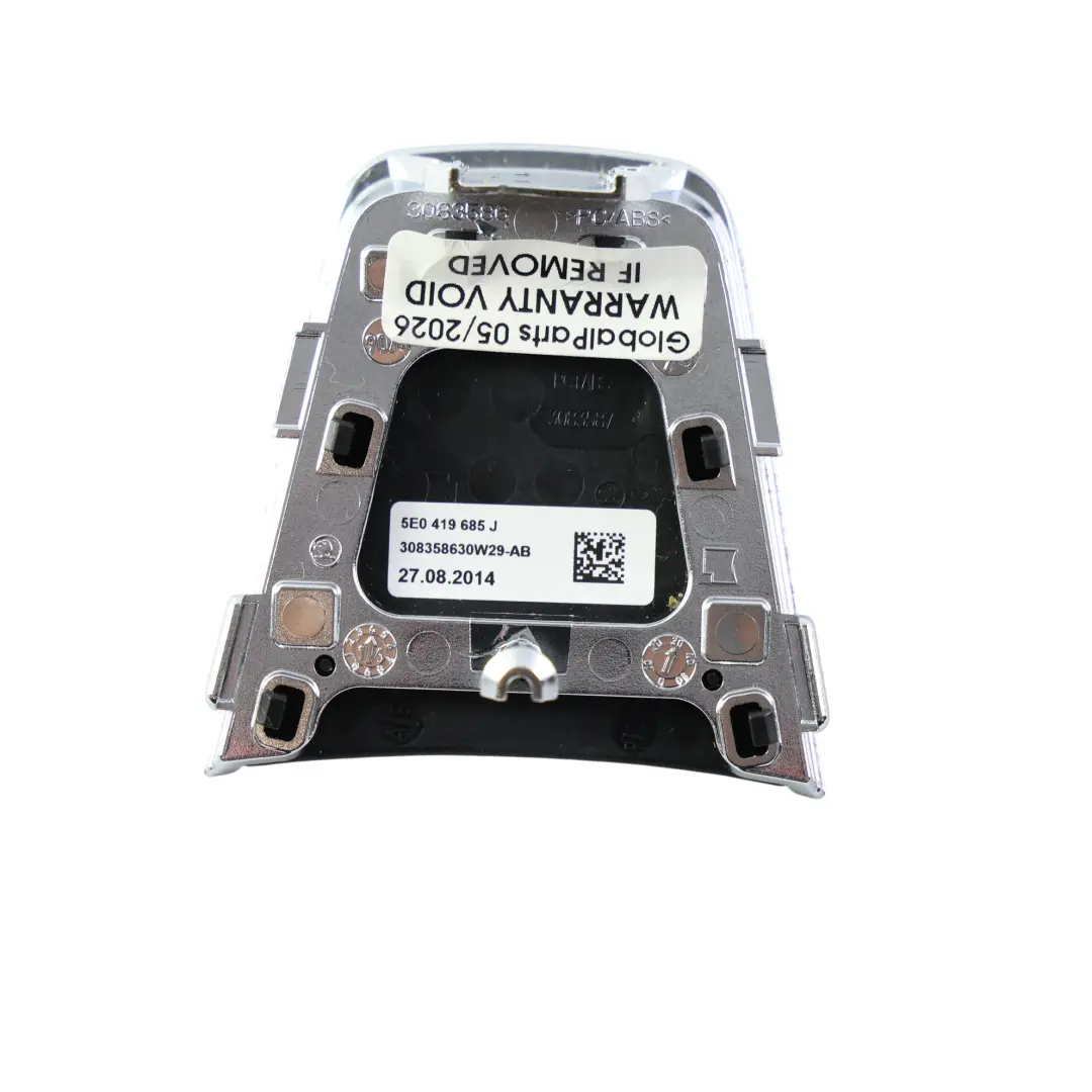 Skoda Fabia 5J MK2 Garniture Volant Cache Panneau Insert Inférieur - SKU 5E0419685J-1 - Numéro de pièce 5E0419685J