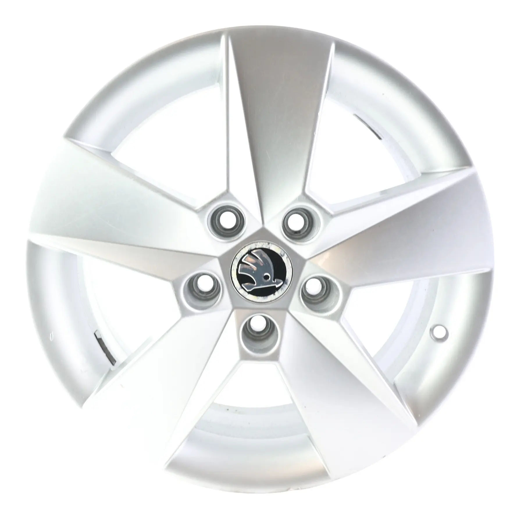 Skoda Octavia Mk3 5E Srebrna Felga Aluminiowa 16" 6,5J ET:46 5E0601025H