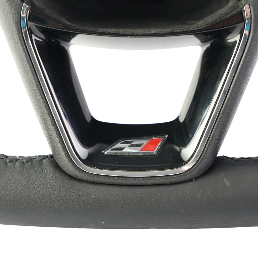 Seat Leon MK3 5F FR Volante Nuovo Nero Pelle Fondo Piatto - SKU 5F0419091E-1 - Numero di parte 5F0419091E