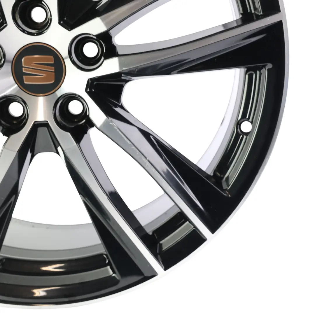 5F Wheel Alloy Rim 19" 8J ET:50 5F0601025A to Seat Leon Cupra with Part number 5F0601025AC Seat Leon Cupra 5F Wheel Alloy Rim 19" 8J ET:50 5F0601025A - SKU 5F0601025AC-4 - Part number 5F0601025AC