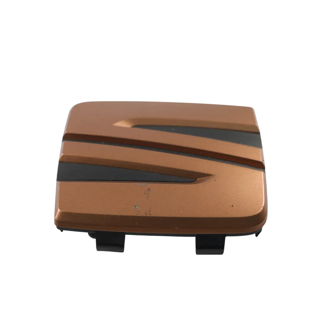 Mk3 Front Grille Adhered Badge Emblem Copper to Seat Leon Cupra with Part number 5F0853679C Seat Leon Cupra Mk3 Front Grille Adhered Badge Emblem Copper - SKU 5F0853679C-1 - Part number 5F0853679C