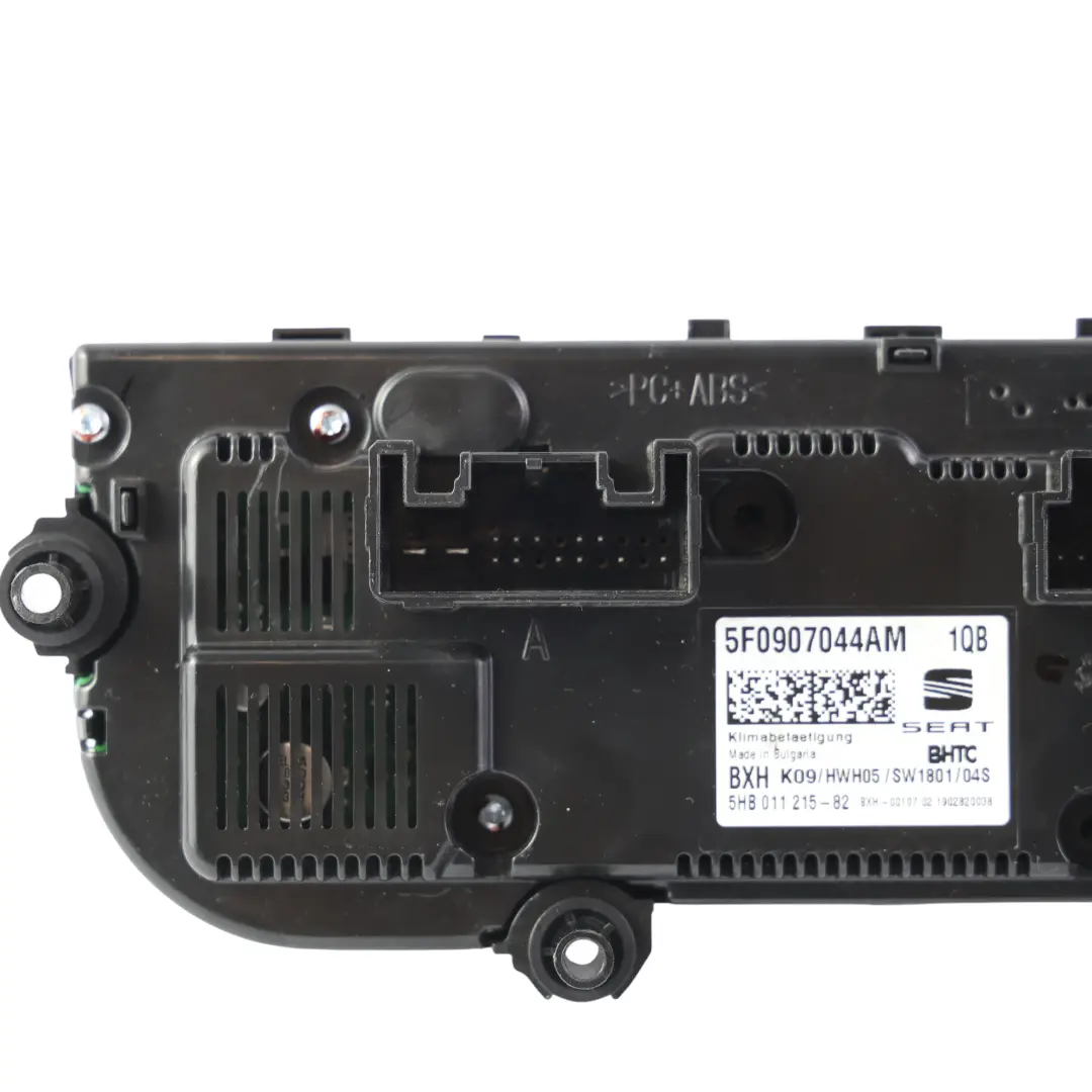 Seat Leon 5F Heater Air Conditioner Switch Panel Button Control Unit - SKU 5F0907044AM-1 - Part number 5F0907044AM