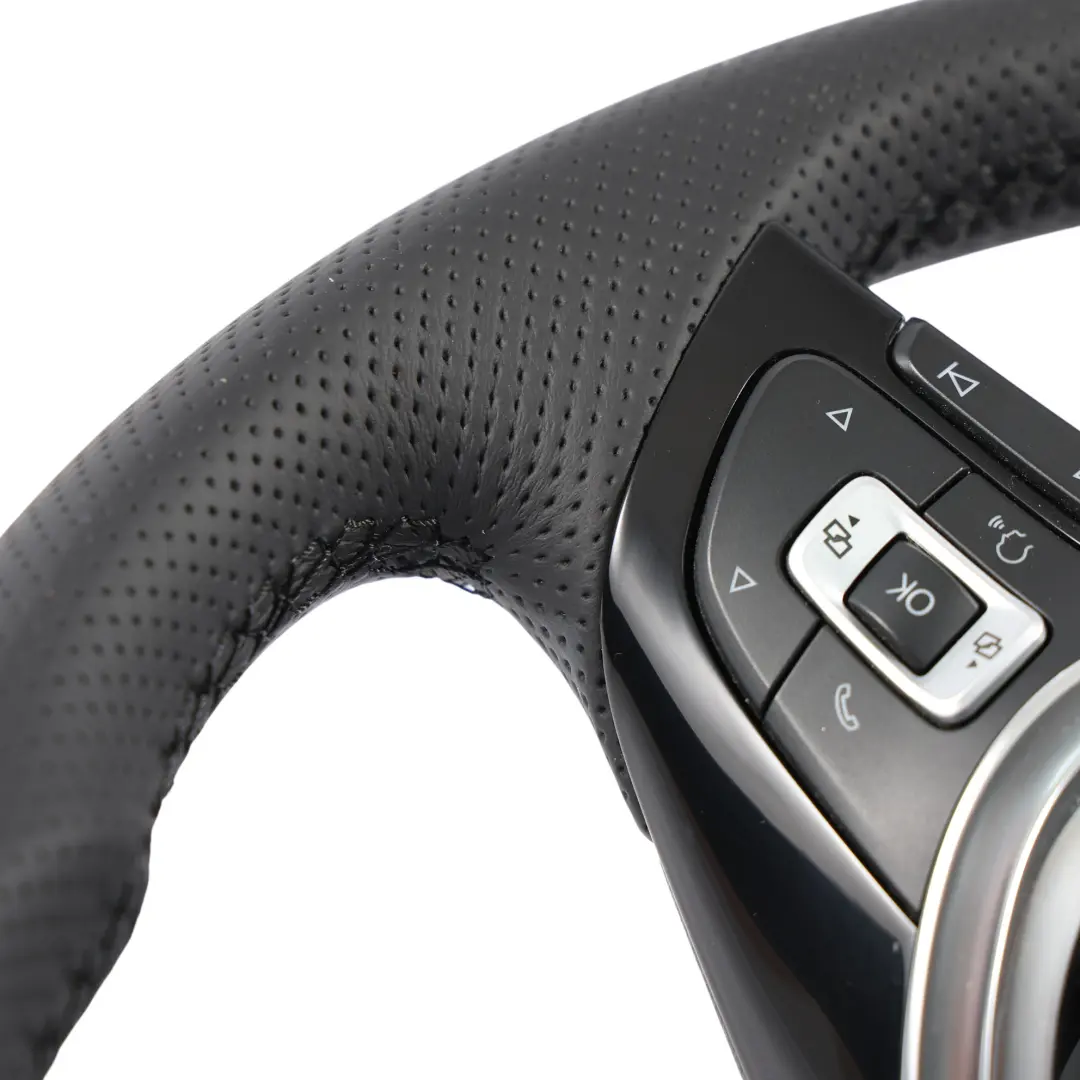 Steering Wheel NEW Black Leather to VW Volkswagen Passat B8 Golf MK7 with Part number 5G0419091GB VW Volkswagen Passat B8 Golf MK7 Steering Wheel NEW Black Leather - SKU 5G0419091GB-1 - Part number 5G0419091GB