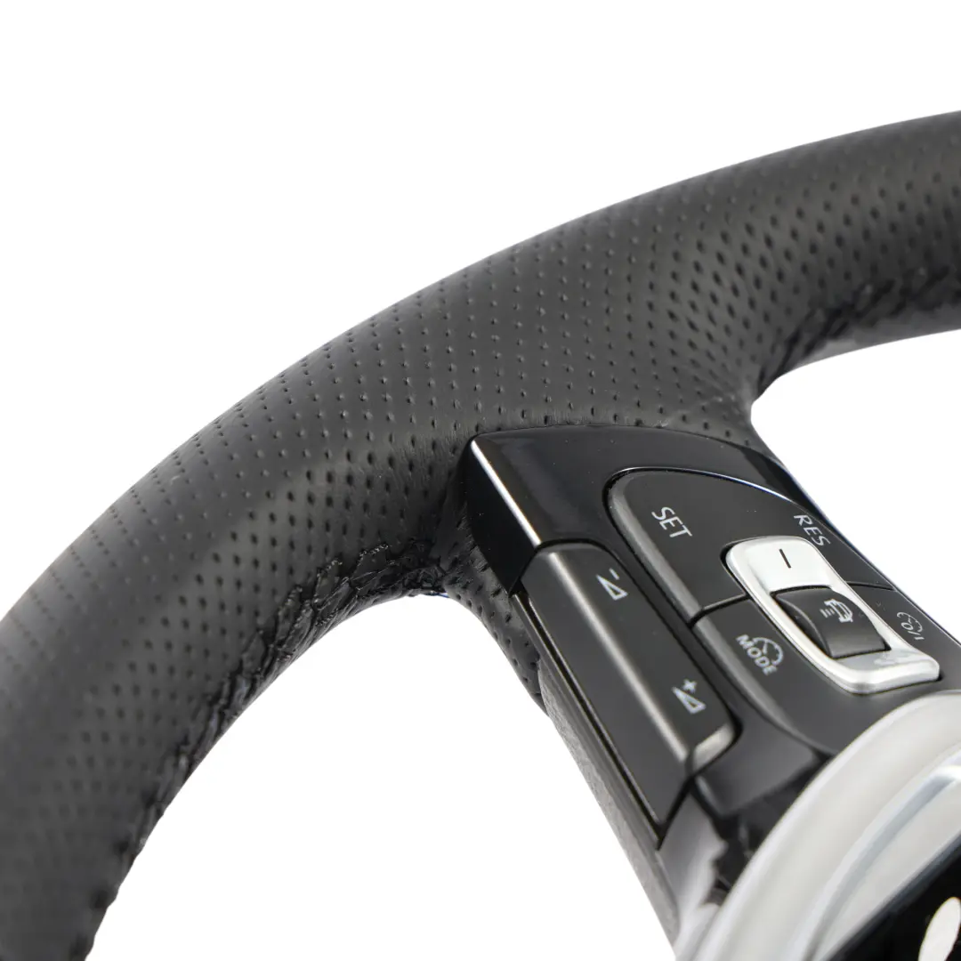 NUOVO Pelle Nero per Volkswagen Passat B8 Golf MK7 Volante con numero di parte 5G0419091GB Volkswagen Passat B8 Golf MK7 Volante NUOVO Pelle Nero - SKU 5G0419091GB-1 - Numero di parte 5G0419091GB