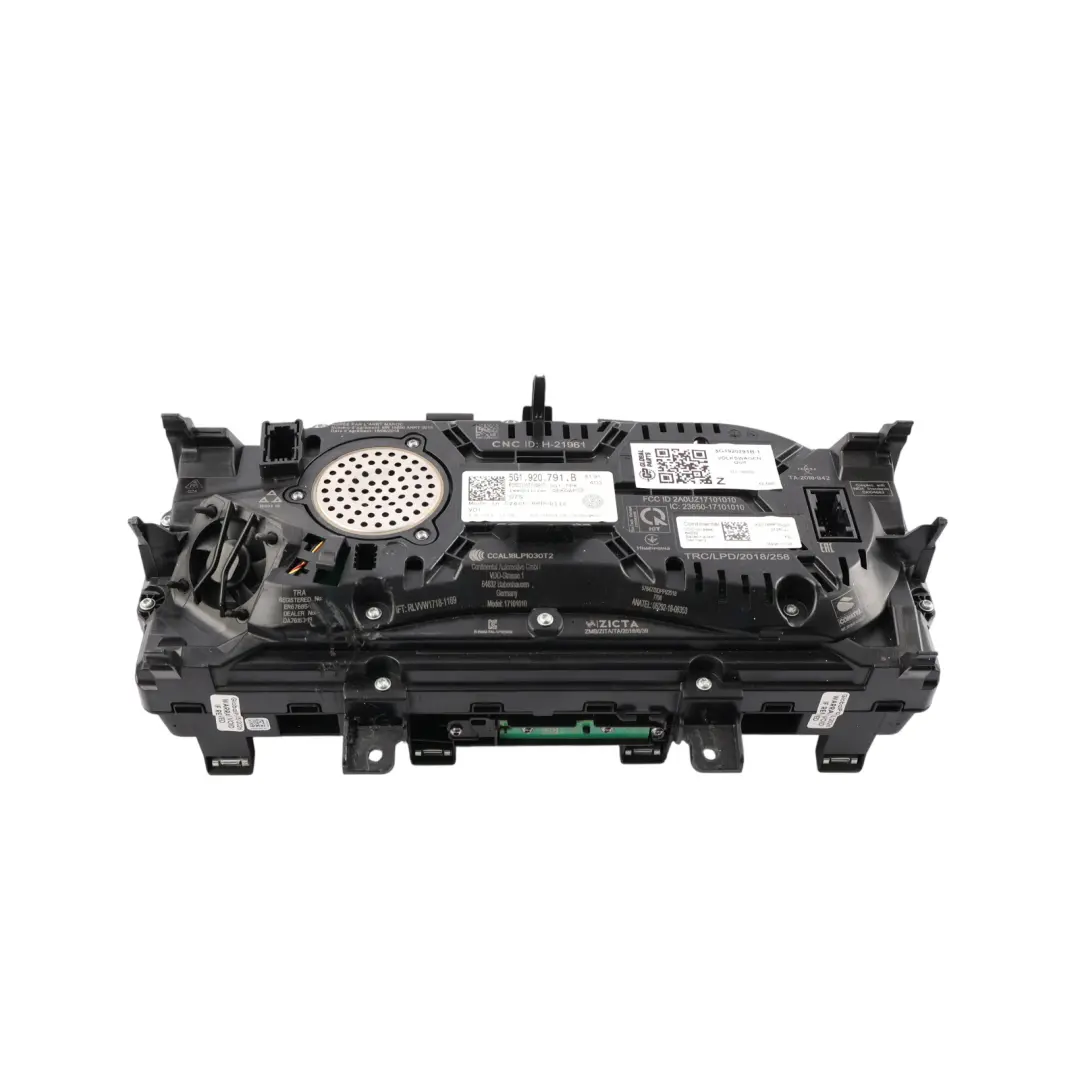 5G Digital Cockpit Instrument Cluster Speedometer to Volkswagen Golf R with Part number 5G1920791B Volkswagen Golf R 5G Digital Cockpit Instrument Cluster Speedometer - SKU 5G1920791B-1 - Part number 5G1920791B