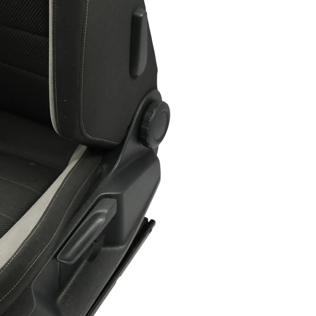 R-Line Front Seat Left N/S Alcantara Cloth Black Grey to Volkswagen Golf Mk7 with Part number 5G4881805DK Volkswagen Golf Mk7 R-Line Front Seat Left N/S Alcantara Cloth Black Grey - SKU 5G4881805DK - Part number 5G4881805DK